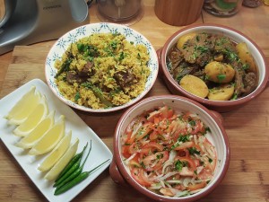 Akhni Fulab Pilau Lambs Meat