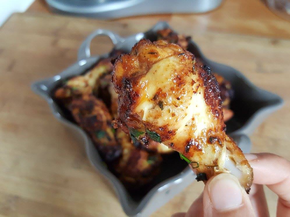 Curried-barbecue-Wings