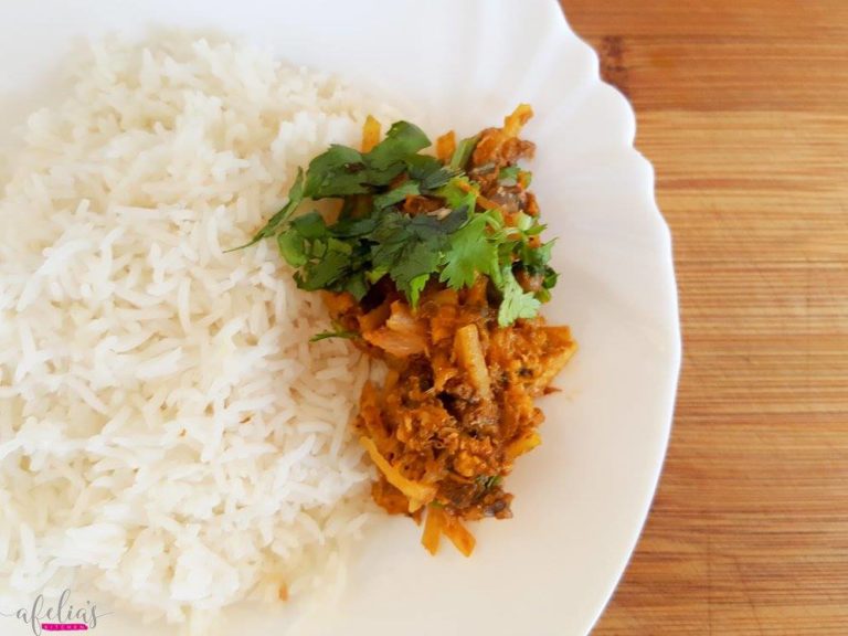 Sardine & Aloo (Potato) Biran - Afelia's Kitchen