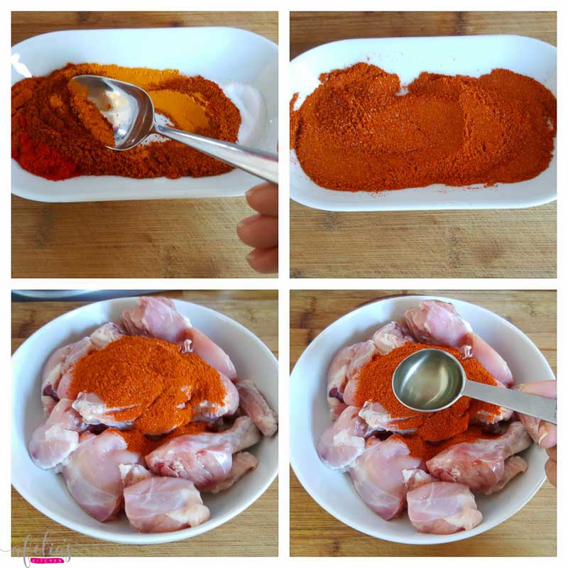 Spicy kewra Chicken