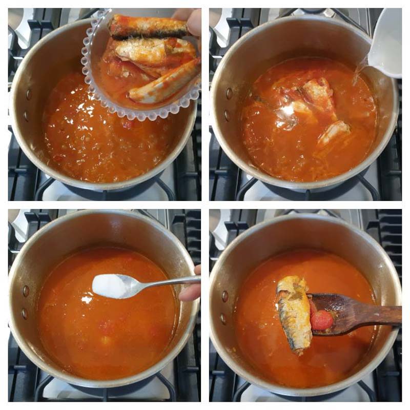 Sardine and Tomato Tenga